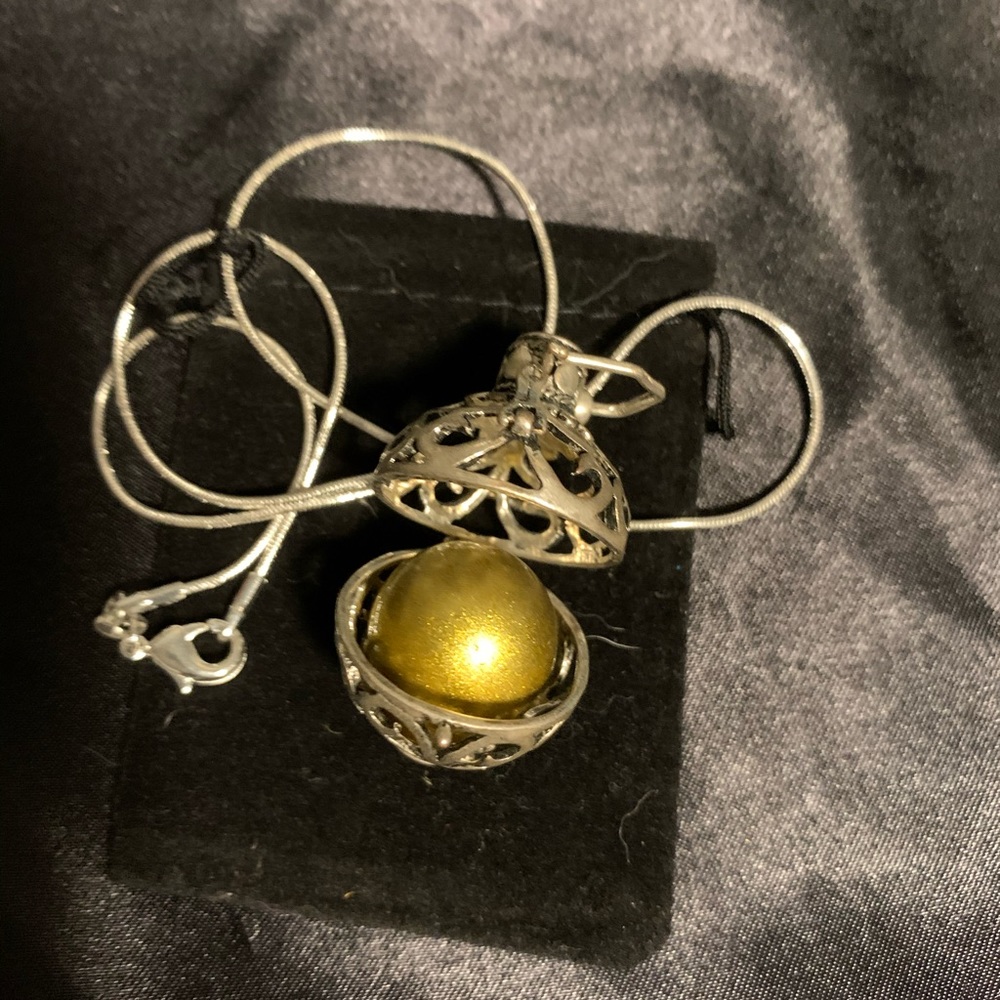 Handmade Silver .925 Harmony Chime Ball Pendant
